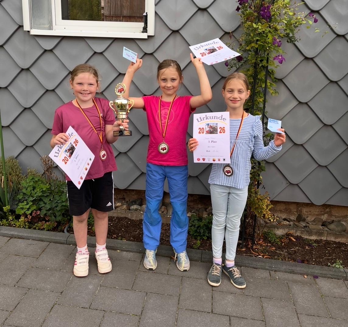 Sieger Gruppe 5-9 Jahre
